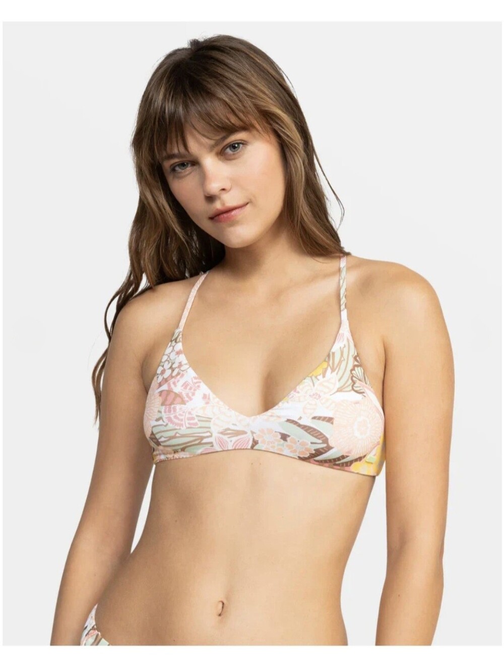 Roxy Playa Paradise Reversible Triangle Bikini Top